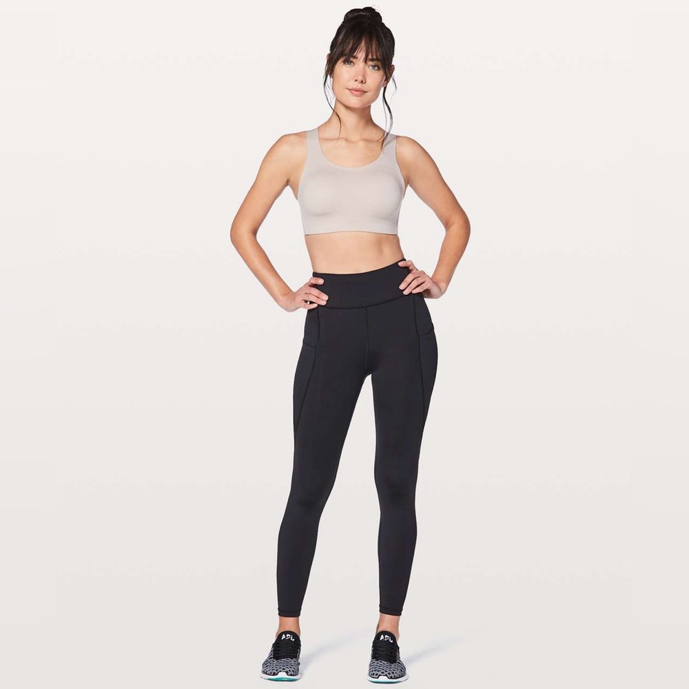 Lululemon Enlite Bra Barely Beige Size 34 E ( DD )